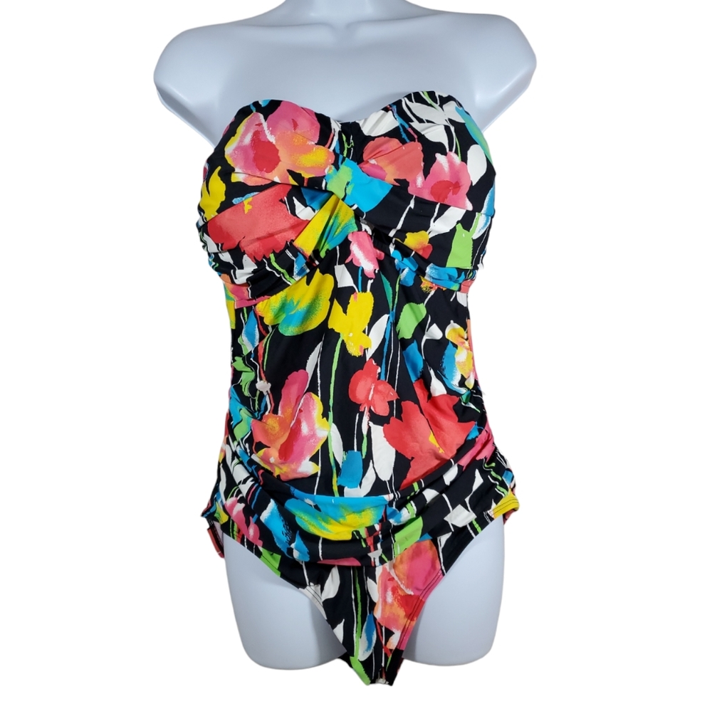 Anne Cole Floral Swimsuit